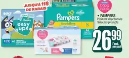 Jean Coutu PAMPERS Selected products offer