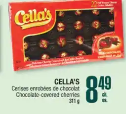 Jean Coutu CELLA'S Chocolate-covered cherries offer