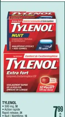 Jean Coutu TYLENOL offer