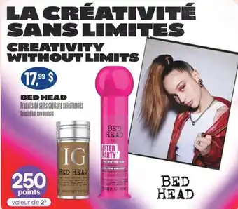 Jean Coutu BED HEAD Selected hair care products offer
