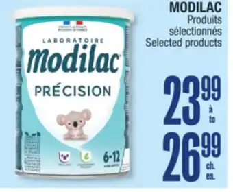 Jean Coutu MODILAC Selected products offer