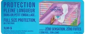 Jean Coutu Serviettes Always de poche Flexfoam assorties offer