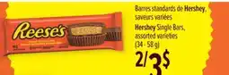 Jean Coutu Hershey Single Bars offer