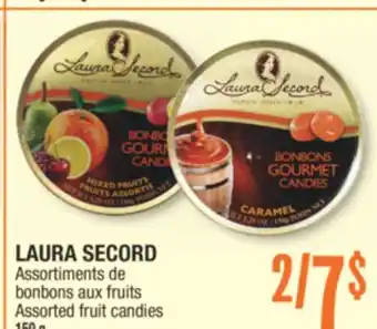 Jean Coutu LAURA SECORD Assorted fruit candies offer
