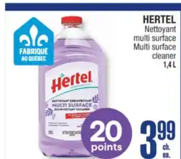 Jean Coutu HERTEL Multi surface cleaner offer