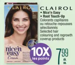 Jean Coutu CLAIROL Nice'n Easy, Root Touch-Up Selected hair colouring and regrowth coverup products offer