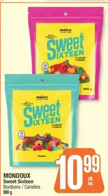 Jean Coutu MONDOUX Sweet Sixteen Candies offer