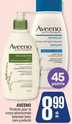 Jean Coutu AVEENO Selected body care products offer