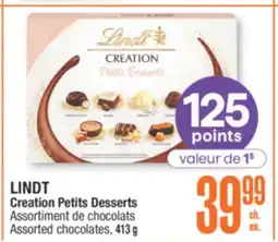 Jean Coutu LINDT Creation Petits Desserts Assorted chocolates offer