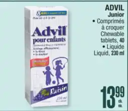 Jean Coutu ADVIL Junior offer