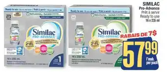 Jean Coutu SIMILAC Pro-Advance Ready to use offer