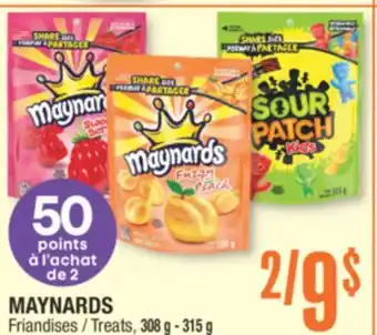 Jean Coutu MAYNARDS Treats offer