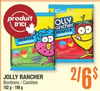 Jean Coutu JOLLY RANCHER Candies offer