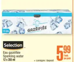 Jean Coutu SELECTION Sparkling water offer
