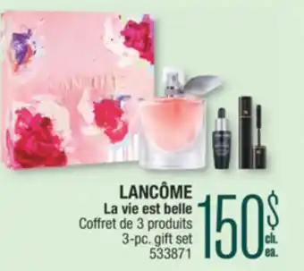 Jean Coutu LANCÔME La vie est belle 3-pc. gift set offer