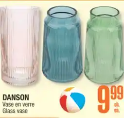 Jean Coutu DANSON Glass vase offer