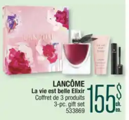 Jean Coutu LANCÔME La vie est belle Elixir offer