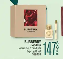 Jean Coutu BURBERRY Goddess 2-pc. gift set offer