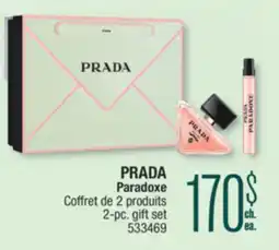 Jean Coutu PRADA Paradoxe 2-pc. gift set offer