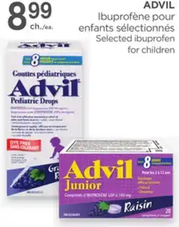 Proxim ADVIL Selected ibuprofen for children offer