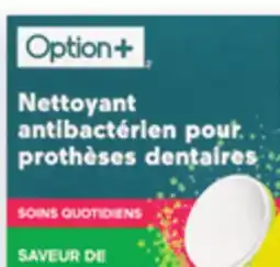 Proxim OPTION + Denture cleanser offer