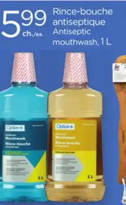 Proxim OPTION+ Antiseptic mouthwash offer