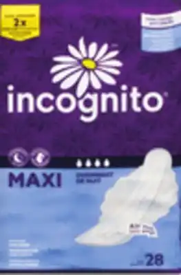 Proxim INCOGNITO Selected hygienic pads or pantyliners offer