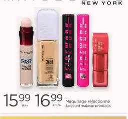 Proxim MAYBELLINE NEW YORK Selected makeup products offer