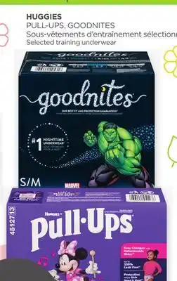 Proxim HUGGIES Selected training underwear offer