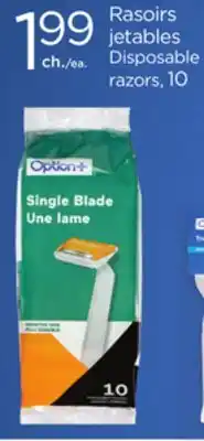 Proxim OPTION+ razors offer