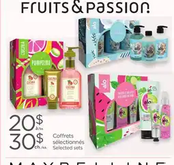Proxim FRUITS & PASSION Selected sets offer