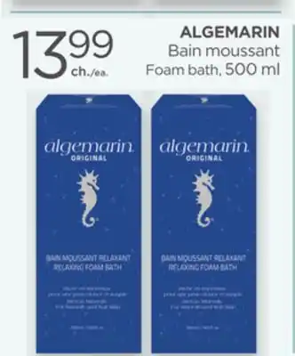Proxim ALGEMARIN Foam bath offer