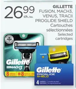 Proxim GILLETTE Selected cartridges offer