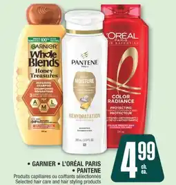 Jean Coutu GARNIER • L'ORÉAL PARIS • PANTENE Selected hair care and hair styling products offer