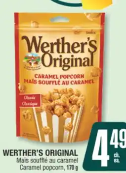 Jean Coutu WERTHER'S ORIGINAL Caramel popcorn, 170 g offer