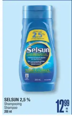 Jean Coutu SELSUN 2,5 % Shampoo offer