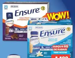 Jean Coutu ENSURE, GLUCERNA Meal replacements offer