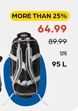 Pronature NORTH 49 FLY DRY DUFFLE BAG 95 L offer