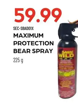 Pronature MAXIMUM PROTECTION BEAR SPRAY offer