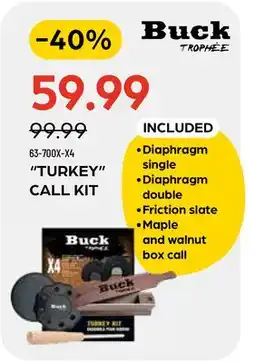 Pronature TURKEY CALL KIT offer