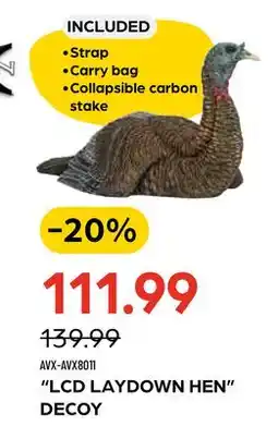 Pronature Avian X LCD LAYDOWN HEN DECOY offer
