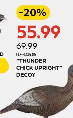 Pronature THUNDER CHICK UPRIGHT DECOY offer