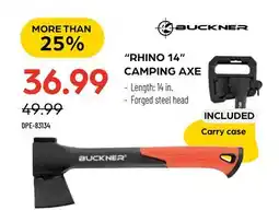 Pronature BUCKNER RHINO 14 CAMPING AXE offer