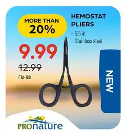 Pronature PRONATURE HEMOSTAT PLIERS offer