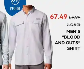 Pronature COLUMBIA MEN'S BLOOD AND GUTS SHIRT offer