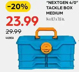 Pronature NEXTGEN 4/0 TACKLE BOX MEDIUM offer