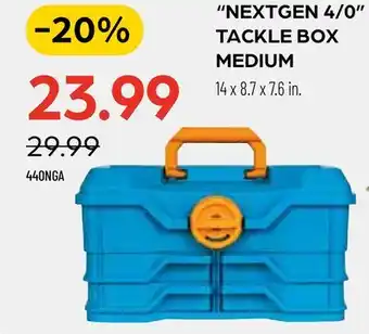 Pronature NEXTGEN 4/0 TACKLE BOX MEDIUM offer