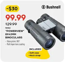 Pronature BUSHNELL POWERVIEW 8X42MM BINOCULARS offer