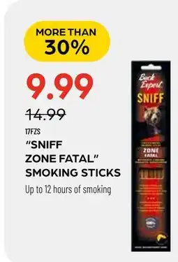 Pronature SNIFF ZONE FATAL SMOKING STICKS offer