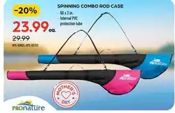 Pronature PRONATURE SPINNING COMBO ROD CASE offer